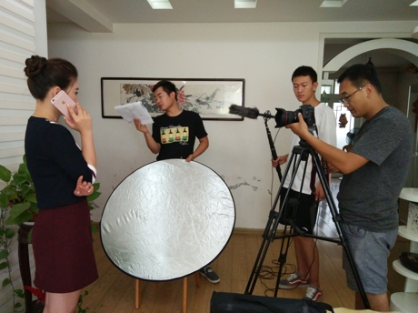 37、微電影《以城市的名義》拍攝現(xiàn)場_愛奇藝